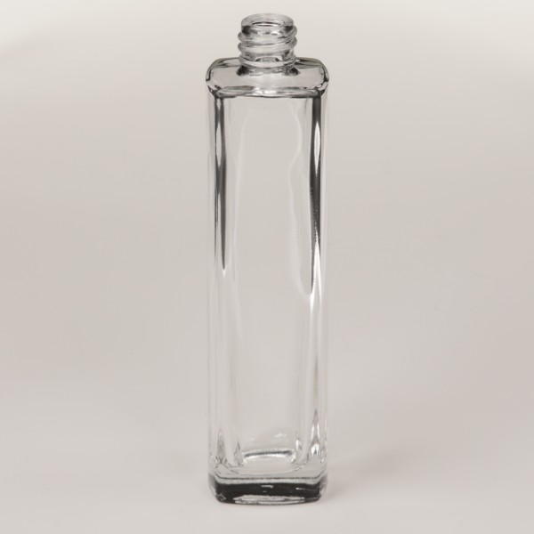 1oz 1.7oz 3.4oz Square Cube Wholesale Transparent Glass Bottle