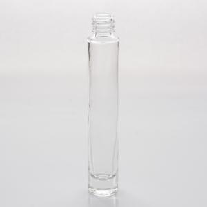 1 oz (30ml) Super Tall Deluxe Cylinder Clear Glass Bottle (Heavy Base Bottom)