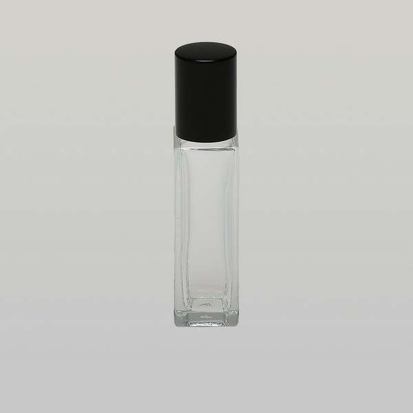 Bulkperfumebottles Com Oz Ml Roll On Tall Square Clear Glass