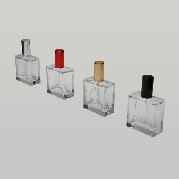 Bulkperfumebottles Com Oz Ml Deluxe Flint Square Clear Glass