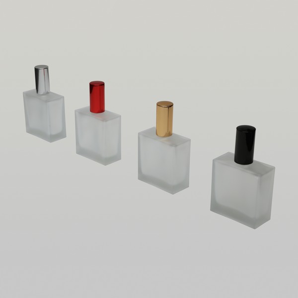 Bulkperfumebottles Com Oz Ml Frosted Square Flint Glass