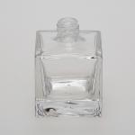 2 oz (60ml) Cube-Shaped Clear Glass Bottle (Heavy Base Bottom)