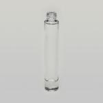 1/3 oz (10ml) Deluxe Round Clear Glass Bottle with Heavy Base Bottom