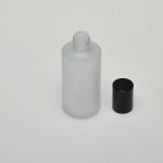 2 oz (60ml) Splash-on Frosted Glass Bottle with Orifice/Color Caps